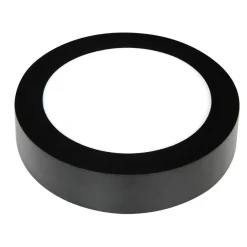 Fantasia FLUKE ceilinglamp round black 12W 3000K 960lm diam 17 cm New