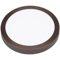 Fantasia FLUKE LED plafonnier rond geborsteld brons 24W 3000K Ø30cm Outlet