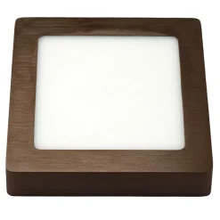 Fantasia FLUKE LED plafonnier vierkant geborsteld brons 12W 3000K 17,5cm Sale