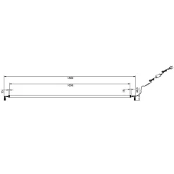 Fantasia GURI LED Wandlicht 54W 3000K Wit Dimbaar Discount