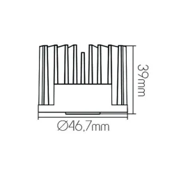 Fantasia HYBRIZ gen 2 Led module 9 Watt 830 Lumen 3000K CRI90+ Online