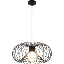 Fantasia JULIA 1x E27 pendel Ø43cm zwart Clearance