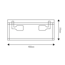 Fantasia KAGO black ceiling lamp 2xE27 max 60W Online