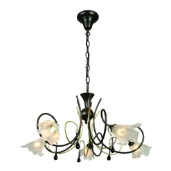 Fantasia KISS susp 5x G9 LED incl Black/red Sale