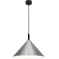 Fantasia KOTO 1xE27 Pendel Ø395mm zilver / zwart / wit Sale