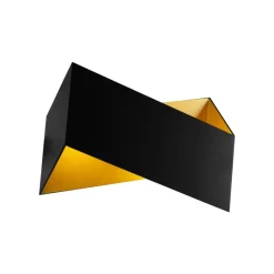 Fantasia KUMIS Wandlicht zwart / goud 2xG9 excl (max 40W) Clearance