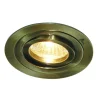 Fantasia LINUX LED ROUND ant.brass  + GU10 5W New