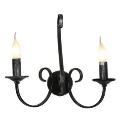 Fantasia MARQUIS Wall lamp 2xE14 black