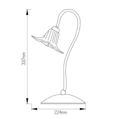Fantasia MEGAN Table lamp 1x G9 LED incl Black/red Online