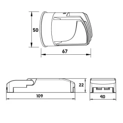 Fantasia MODRIZ - led module 13W 3000K 38° (+15°) triac dimmable CRI>90
