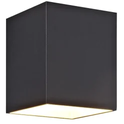 Fantasia NIDUM Wandlicht zwart / goud vierkant G9 excl (max 40W)