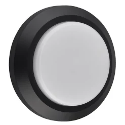 Fantasia NOKI Wallamp round black SMD LED 275lm 3w IP65 Best
