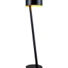 Fantasia NOMA vloerlamp zwart/goud E27 excl Hot