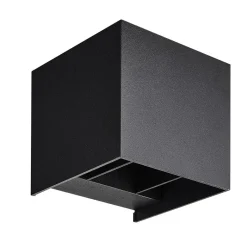 Fantasia NUALA applique 2x 5Watt COB LED IP54 black