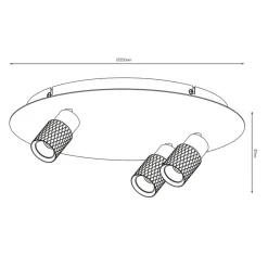Fantasia NYSAL Spot RD 3L MR11 lamp excl wit Clearance