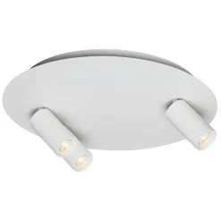 Fantasia ORYX 2+1 ronde basis ø350mm lamp excl wit