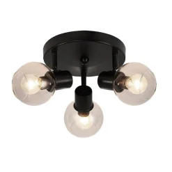 Fantasia OSIRA Plafond licht 3x E14 helder glas Clearance