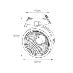 Fantasia PULSE-1 INPUT zwart AR111 (incl) Clearance