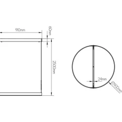Fantasia PURE pendant round D90 LED 35W bronze Discount