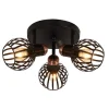 Fantasia RAGA Plafond licht 3x E14 zwart / brons Discount
