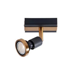 Fantasia ROBUS 1L GU10 LED 5W dim incl. black / bronze Clearance