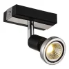 Fantasia ROBUS spot head 1xGU10 5W LED black/Chrome Clearance