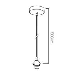Fantasia ROGODO optional susp. black 150cm
