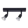Fantasia RUNE 2L GU10 LED 4,3W dim incl. black Outlet