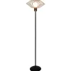 Fantasia SHURU 1x E27 vloerlamp zwart + koper
