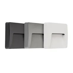 Fantasia SIBO LED 310Lm 2,8W square, cover black, white, grey IP65 Clearance