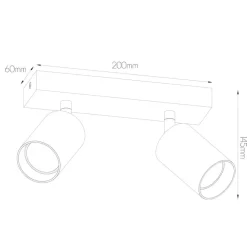 Fantasia TABOO 2L GU10 (excl) wit, spot Best
