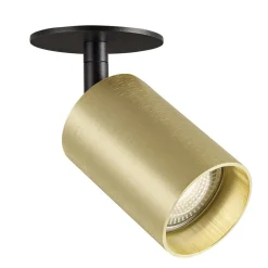 Fantasia TABOO 1L INPUT GU10 (excl) zwart + geborsteld goud New