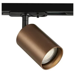 Fantasia TABOO 1L monofase trackspot GU10 (excl) zwart + geborsteld brons