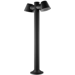 Fantasia TATTI Paal IP54, zwart, 2x GU10 excl Best