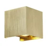 Fantasia TOKO Wandlicht geborsteld goud G9 excl (max 40W) Outlet