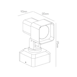 Fantasia TORUN Wandlicht 9W LED 3000K IP65 Outlet