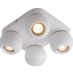 Fantasia TRITON 4L  square 5,5Watt 400Lm GU10 (3-step dimming) white New