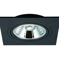 Fantasia ZOOM AR111 SQ 1L black incl. AR111 12W 2700K 1130 lm