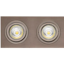Fantasia ZOOM I 2L pure bronze/dim.glass LED 5W GU10 incl. Discount