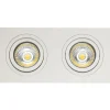 Fantasia ZOOM I 2L satin white/dim.glass LED 5W GU10 incl. Discount