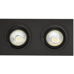 Fantasia ZOOM II 2L satin black/dim.glass LED 5W GU10 incl. Online