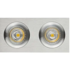 Fantasia ZOOM III 2L Alu/dim.glass LED 5W GU10 incl. Hot