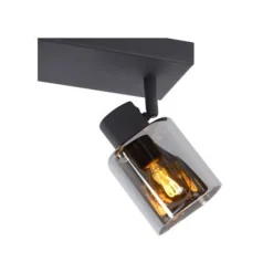 Lucide ALION - Plafondspot - 2xE14 - Zwart Outlet