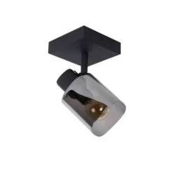 Lucide ALION - Plafondspot - 1xE14 - Zwart Outlet