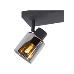 Lucide ALION - Plafondspot - 3xE14 - Zwart New