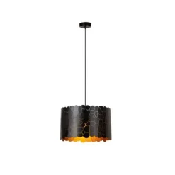 Lucide ALMELO Hanglamp-Zwart-1xE27-40W-Metaal