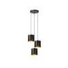 Lucide ALMELO Hanglamp-Zwart-3xE27-40W-Metaal Outlet