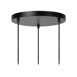 Lucide ALMELO Hanglamp-Zwart-3xE27-40W-Metaal Outlet