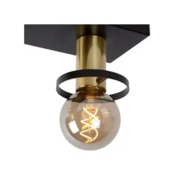 Lucide ANAKA - Plafonnière - 3xE27 - Zwart Online