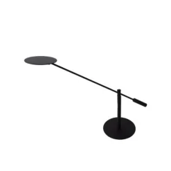 Lucide ANSELMO - Bureaulamp - Ø 25 cm - LED Dimb. - 1x9W 3000K - Zwart Hot